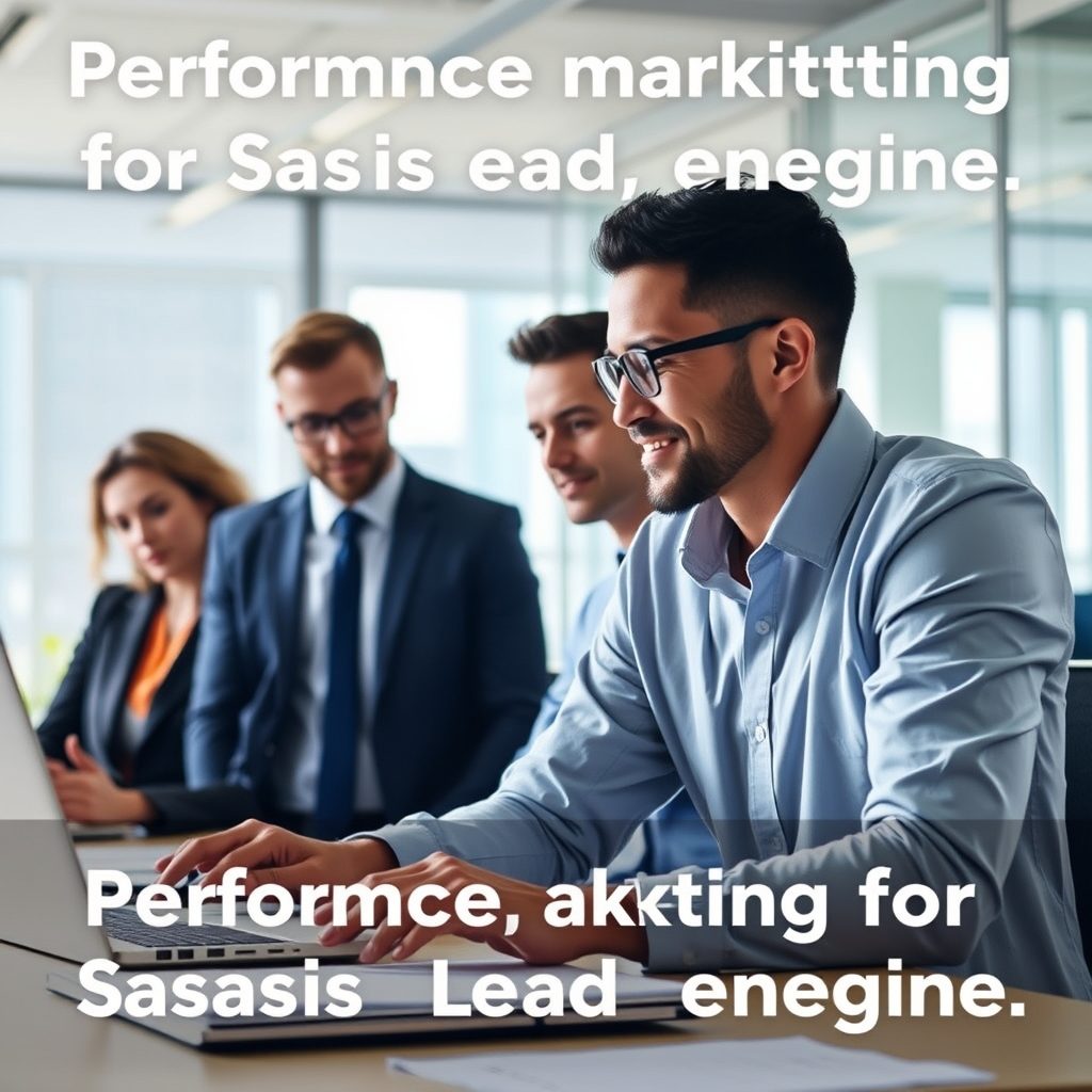 Performancre makreitng for Saas is lead enegine